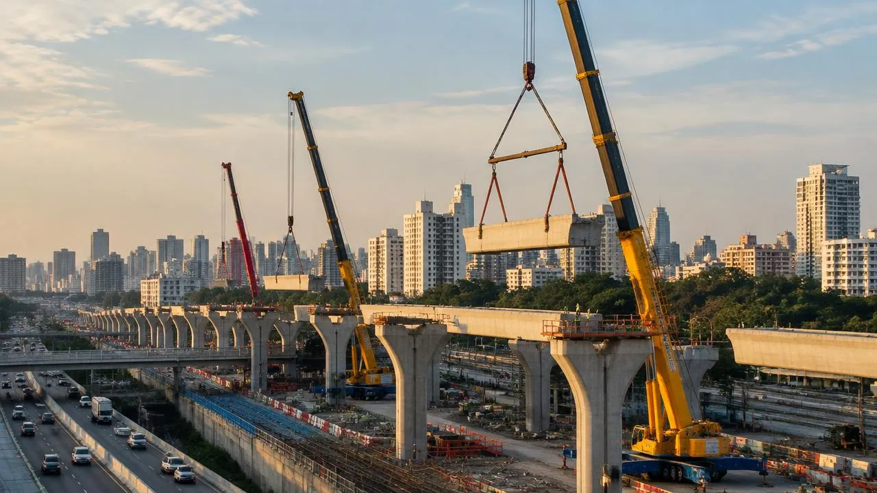 Imagem ilustrativa: Infraestrutura em São Paulo: as obras que mais demandam içamento